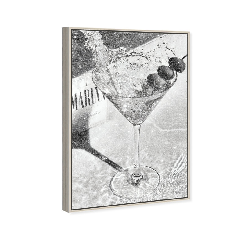 Chill Time II Print by Oliver Gal, 46"H x 31"W, Silver Floater Frame