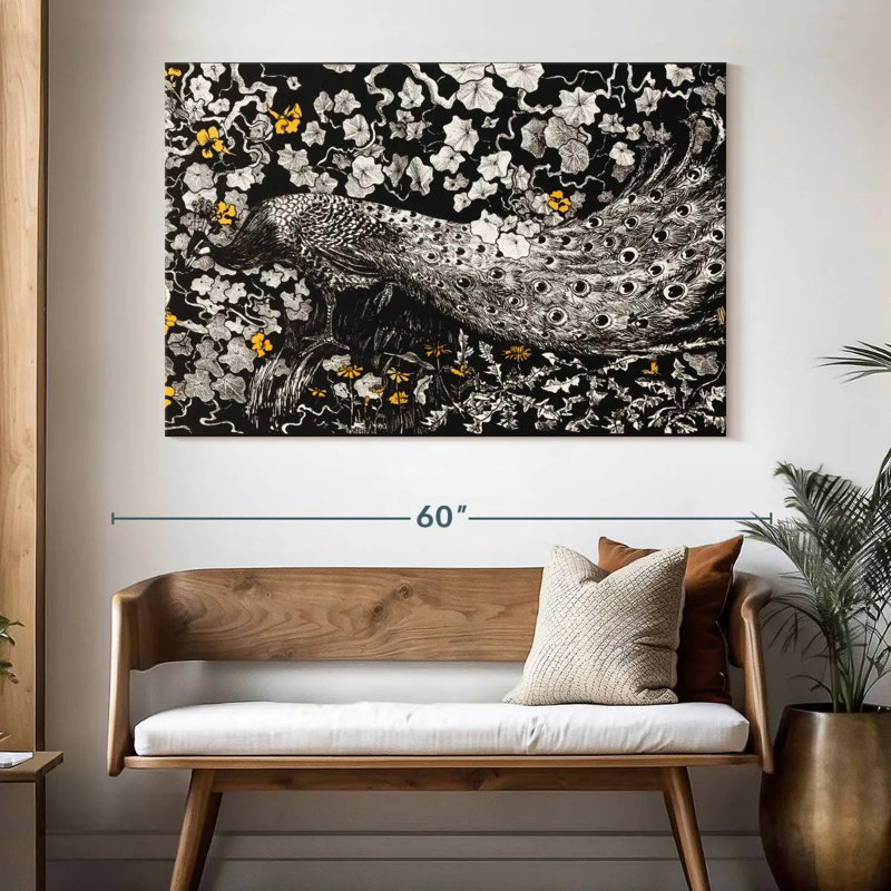 Crowle Pauw, 34" H x 51" W
