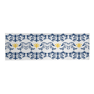 Tapis de couloir blanc
