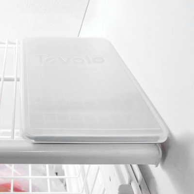 Tovolo Mini Ice Cube Tray with Lid for Iced Coffee and Cocktails, Charcoal