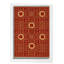 MOSSO Beige Ethnic Washable Woven Backing Area Rug-1253932896