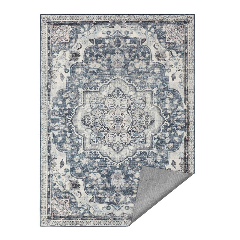 Figaro Oriental Braided 92cm X 170cm Area Rug