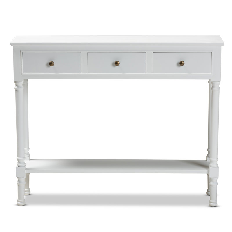 100cm Console Table, White