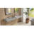Badeloft 39.4" x 19.6" Rectangular Stone Resin Wall Mounted Bathroom Sink WT-04-B-MGRY in Matte Gray