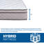 Matelas hybride ultra moelleux 12 po Ravenstein pour isolement de mouvement et noir-1753698106-1807859277