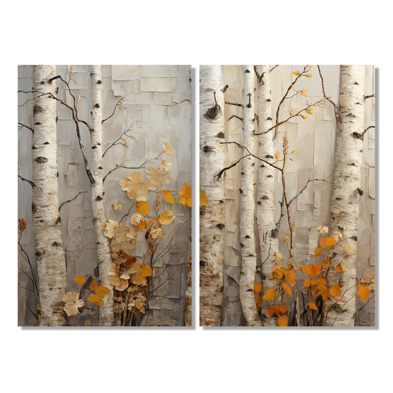 Allman - art mural grand arbre, H 36 po x l 48 po, Toile tendue, Ne s’applique pas