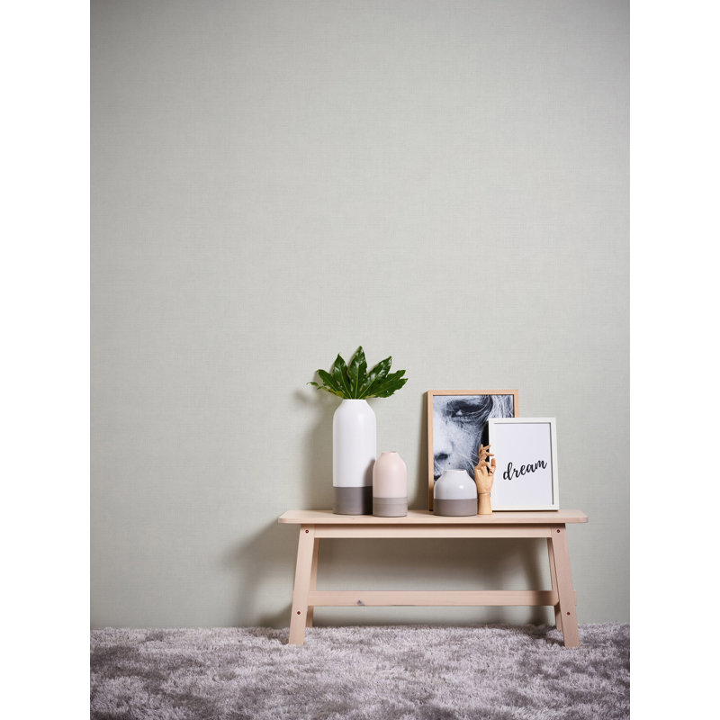 Maison Charme Petit Diamond Motif 10.05m x 53cm Wallpaper Roll, Grey
