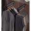 Porte-pantalons rétractable avec rail coulissant-104838962