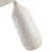 25.5in 3-Way Off‑White Ribbed Ceramic Table Lamps