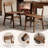 Solid Wood Extendable Dining Table And Chair Set – 3-In-1 Expandable, Fas-Grade Rubberwood, Easy Assembly, Versatile For Home Dining Areas