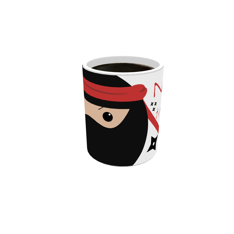 Ninja in Training Morphing Mugs Heat-Changing Drinkware - 11oz
