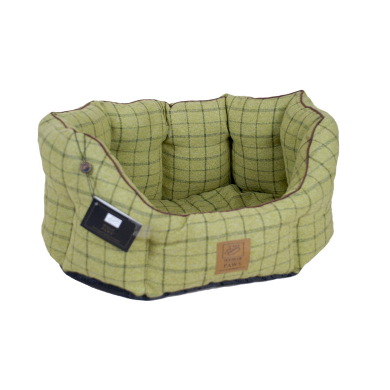 Balla Geometric Polyester Pet Bed, Large (76.2 cm W)