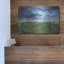 «Distant Hillside Sheep» par Night »par Bluebird Barn, art mural en métal-26641415