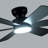 46" 6-blade Ceiling Fan with Light Kit and Remote Control-27037013