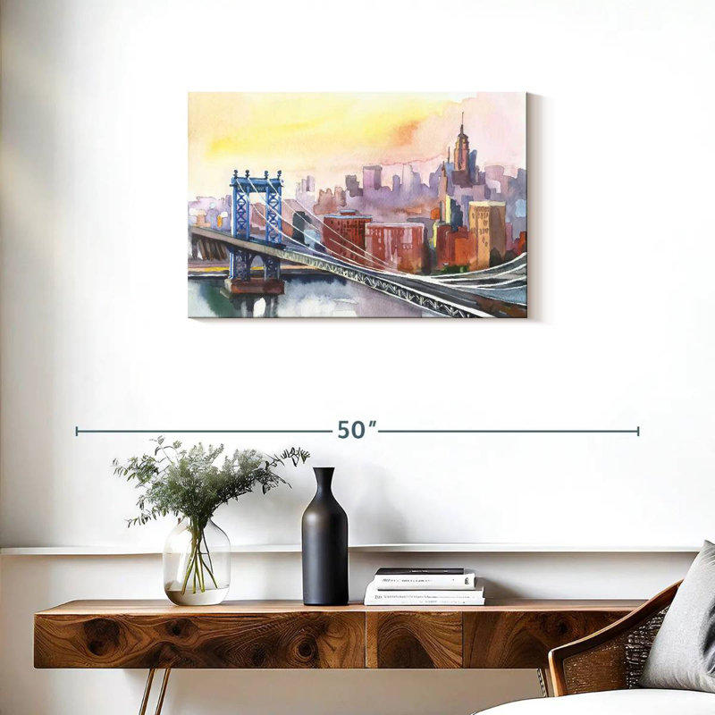 Lilie New York Bridge, H 20 po x l 30 po