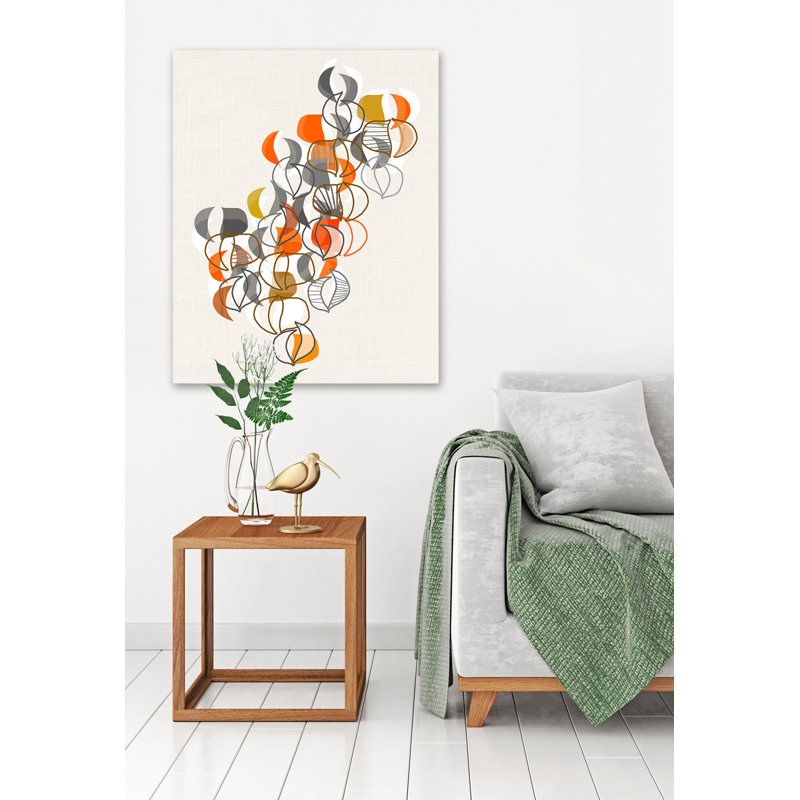 Flamme - impression sur toile tendue, H 32 po x l 24 po