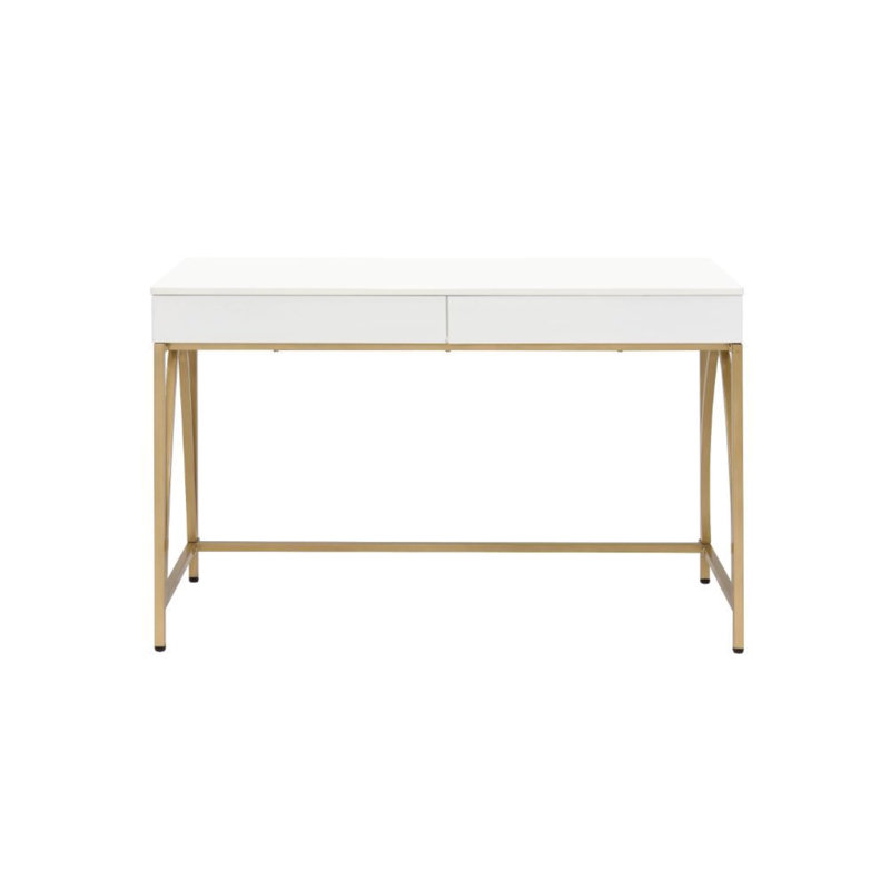 Metal Base Writing Desk