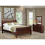 Ensemble de chambre à coucher 2 pièces, un grand lit et une commode en bois avec tiroirs, finition or métallique-725191537-799800744