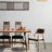 Modern Rectangular Solid Wood Dining Table-1067145816