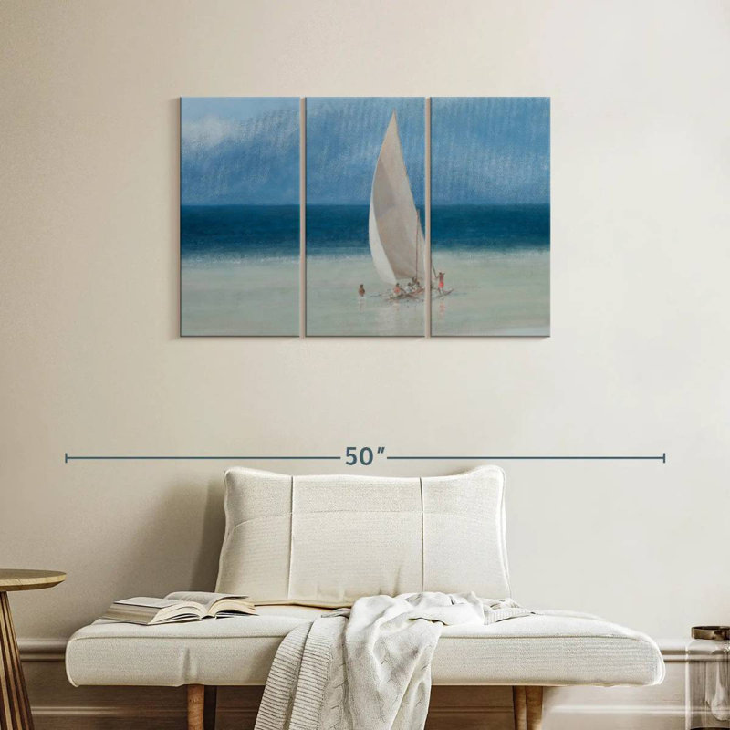 Gillard Fishermen Kilifi, 24" H x 38" W