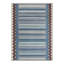 Tapis bleu lavable à la machine avec envers antidérapant Haven-156561166