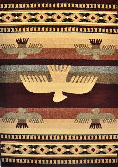 Bourgogne du sud-ouest de l’Université elizabella/Tapis décoratif jaune, Rectangle 4 pi x 6 pi