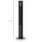 HOMCOM Freestanding Tower Fan Cooling For Bedroom With 3 Speed, 12H Timer, Oscillating, LED Panel, Remote Controller, Black