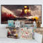 Phare moderne de Cyberpunk - peinture sur toile-1138546415-1138546412
