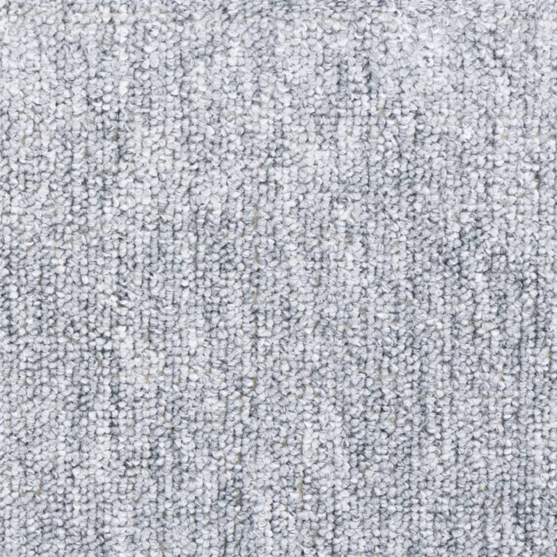 Gribbin Non-Slip Light Grey Stair Tread, 10, Runner 24cm x 65cm