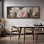 "Flower Blossom Elegant Pe pivoines in Bloom", impression florale sur toile-98042319-111176758