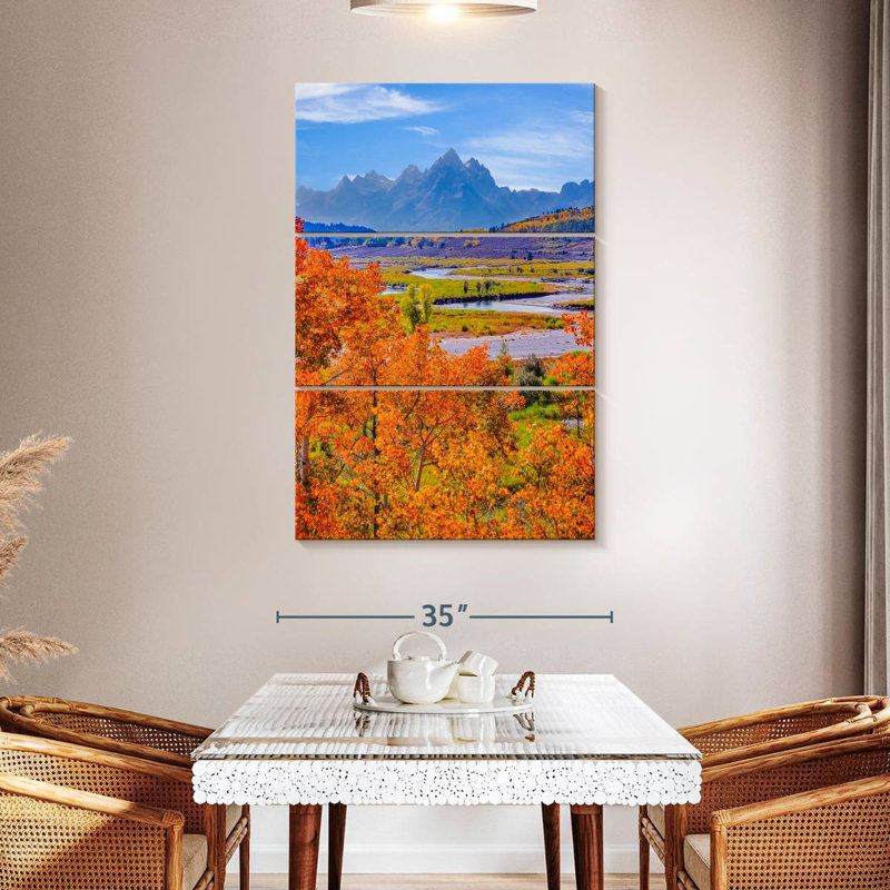 Trembles d'Alvord à Grand Teton, H 50 po x l 32 po