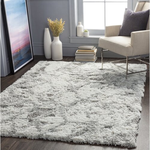 Wade Logan® Dittman Performance Gray Rug & Reviews | Wayfair