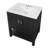 Bathroom Vanity with Back Open Structure and Adjustable Shelf-1911648387