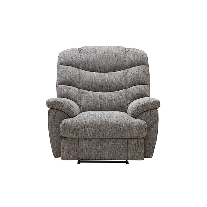 Sondrea Upholstered Glider Recliner, Grey