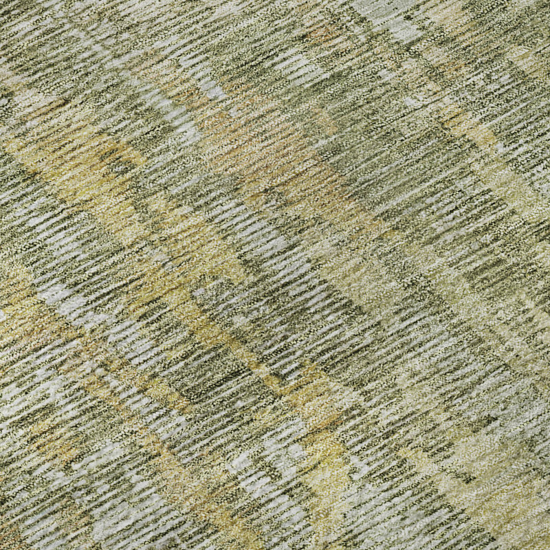 Premium Machine Washable Kelton AMF1237 Modern Rug, Rectangle 5' x 7'6"