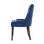 Ensemble de 2 chaises de salle à manger rembourrées en velours-374595008
