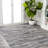 Bonnyrigg Loom Modern Strie' Black/Gray Rug-2010968230