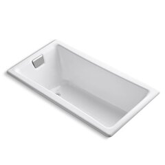 Tea-for-Two® 5' Bath Tub in White, 60" x 32"