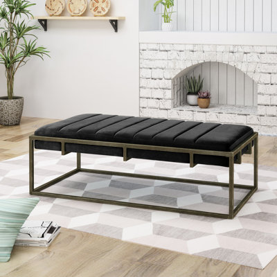 Banc avec repose-pieds et repose-pieds Luxury