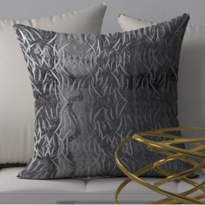 Abstract Reversible Throw Pillow