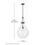 Luminaire suspendu simple en forme de goutte d'eau 16 po Eloise-88422477