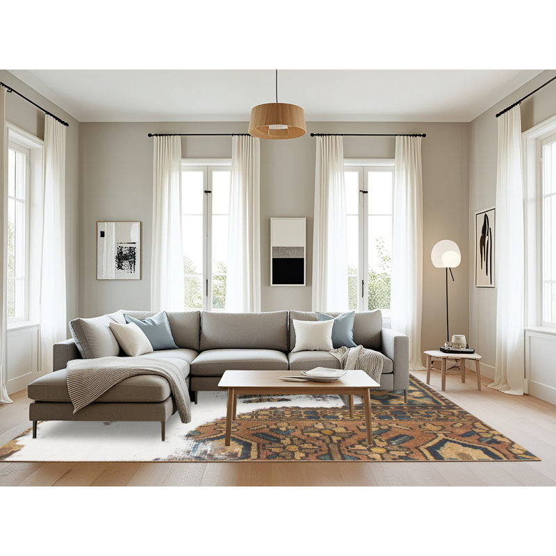 Tapis Sloatsburg, Rectangle 8 pi x 12 pi