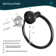 Wall Mounted Towel Ring With Installation Hardware
