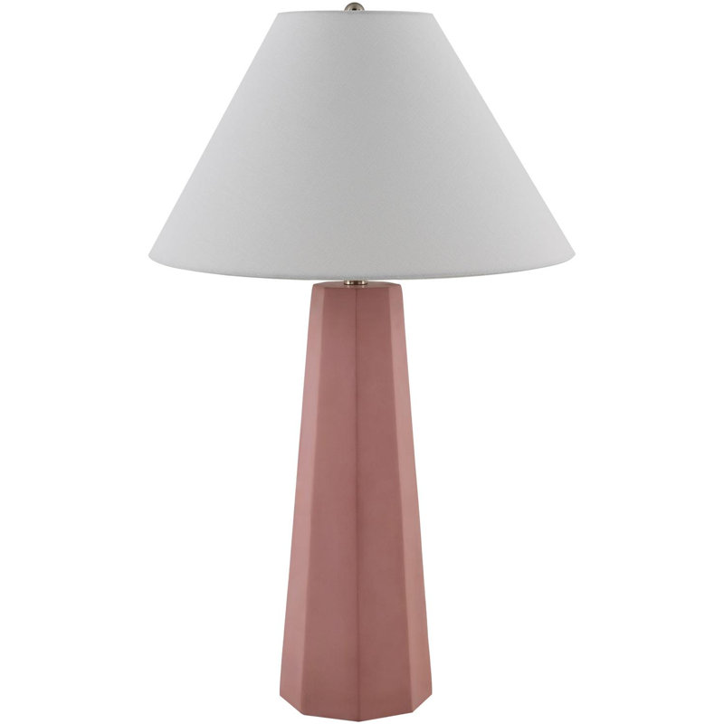 Lampe de table Reppo, Rose