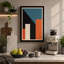 Modernist Geometry Geometric - Wrapped Canvas-131764063-131764057