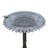 Wensley Metal Pedestal Birdbath-673166315