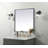Valparaiso Metal Square Wall Mirror-368463557-368463556