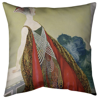 Housse de coussin Art Nouveau