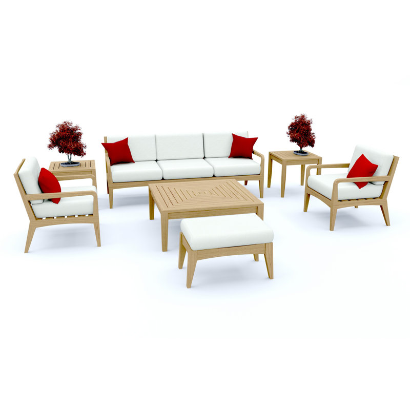Noida Outdoor 7 - Piece Conversation Set