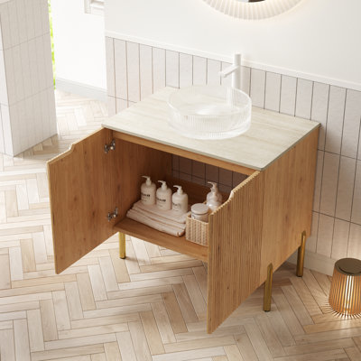Single Bathroom Vanity with Top